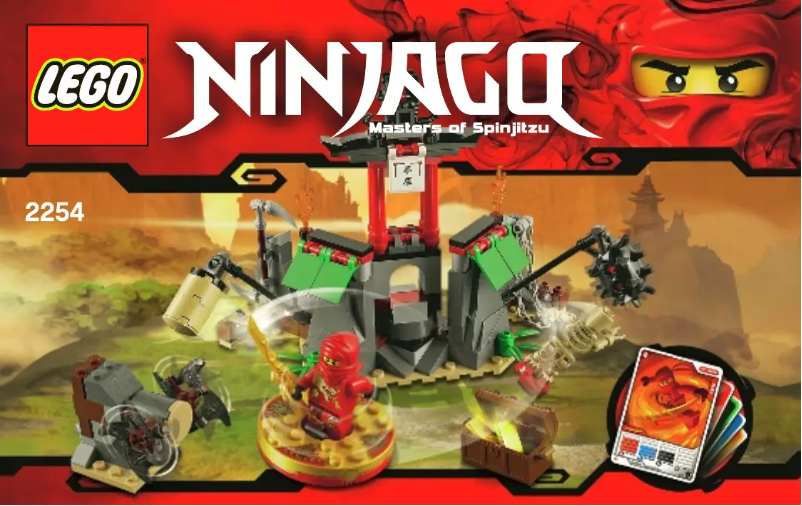 Image de la première page du manuel de l'appareil NINJAGO 2254