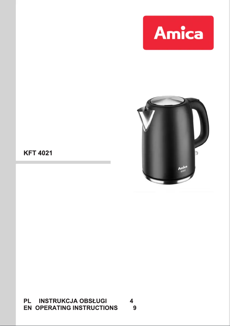 Página 1 del manual Manual de usuario Amica KFT 4021