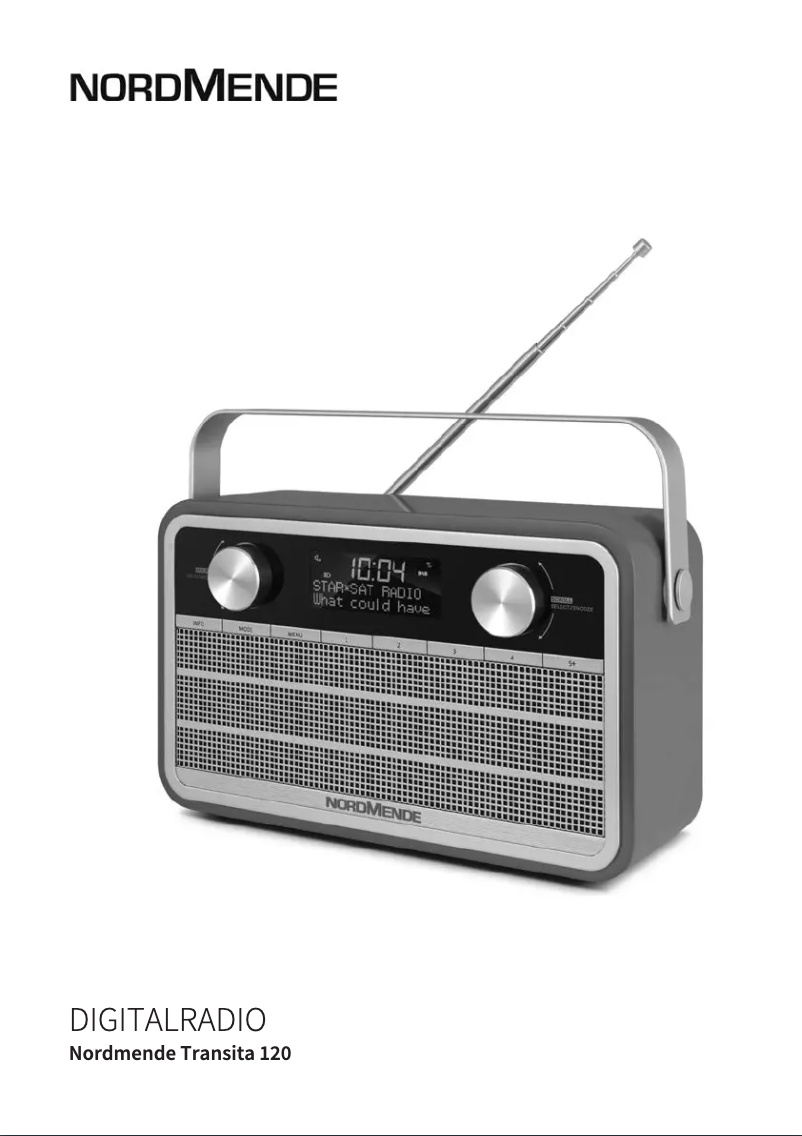 Page 1 de la notice Manuel utilisateur Nordmende Transita 120