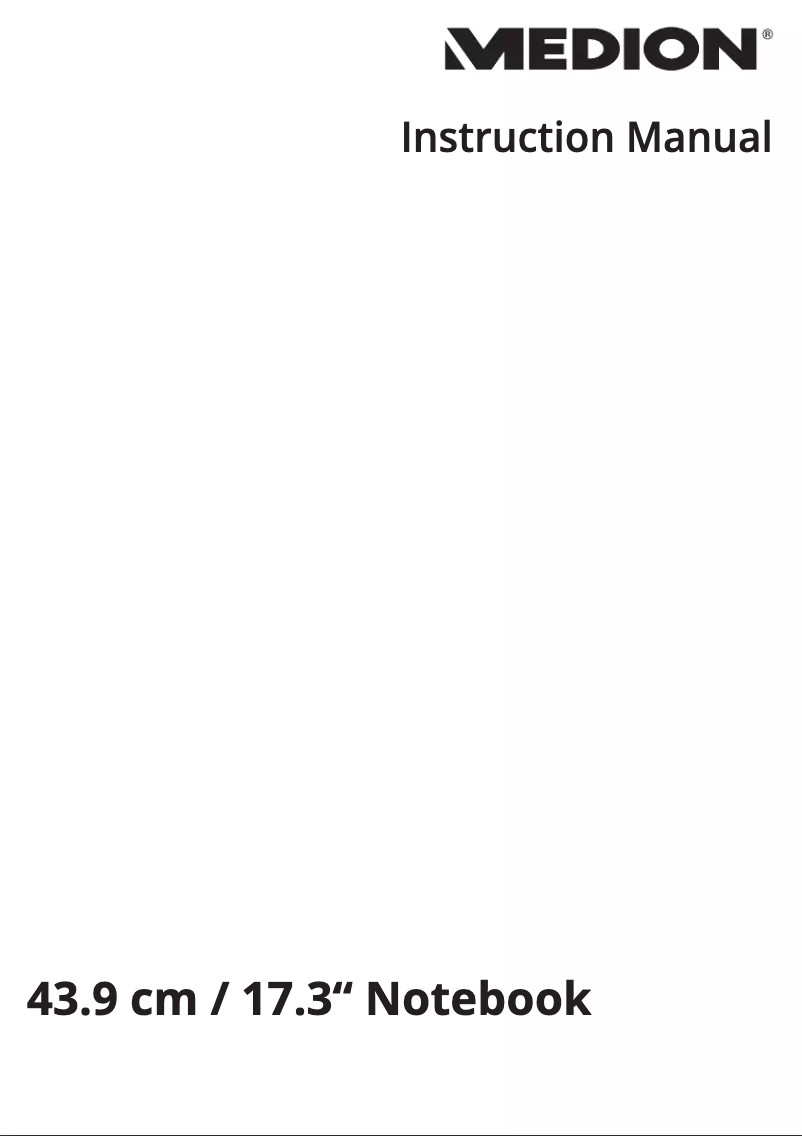 Image de la première page du manuel de l'appareil ERAZER P7647 (MD 60803)