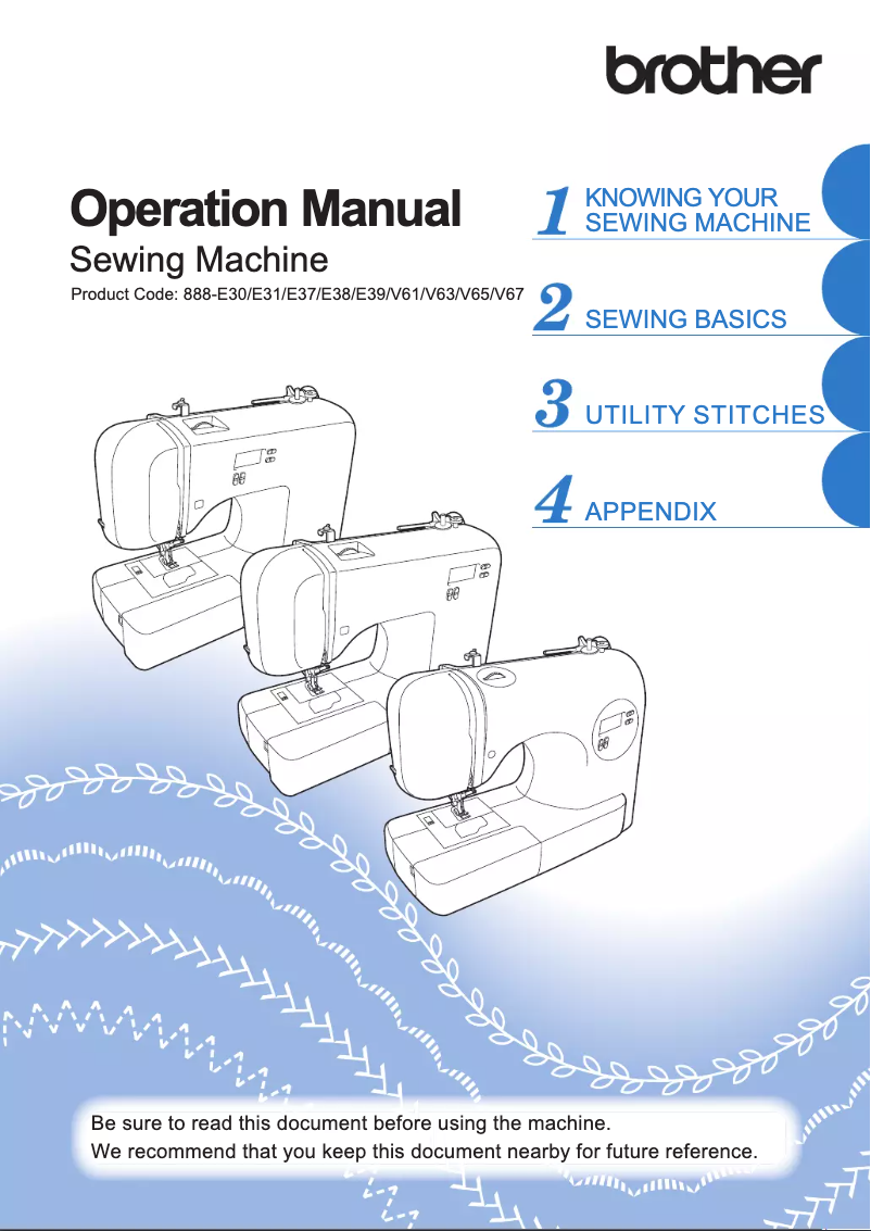 Page n°1 - Manuel utilisateur Brother FS60s