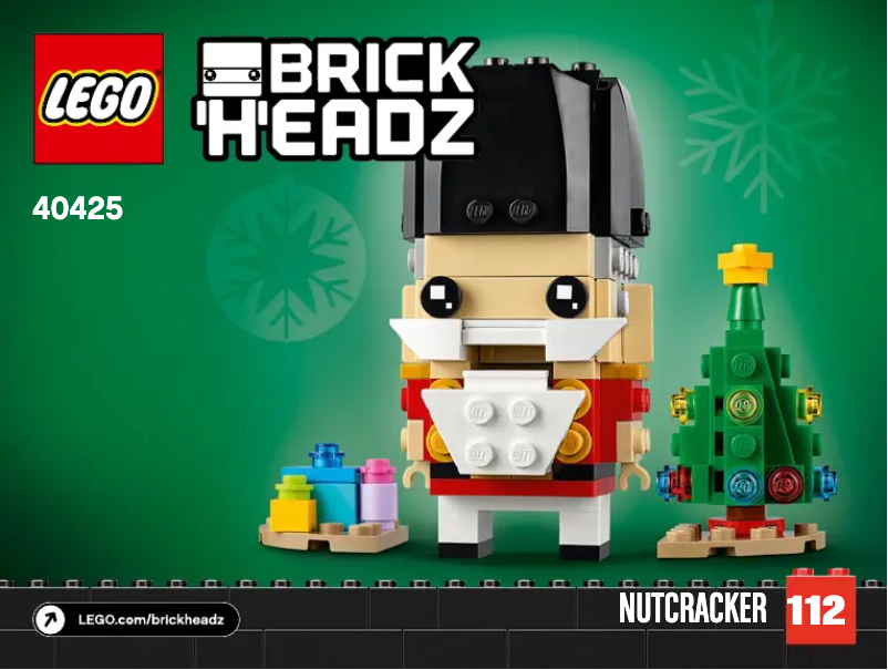Image de la première page du manuel de l'appareil Brickheadz 40425
