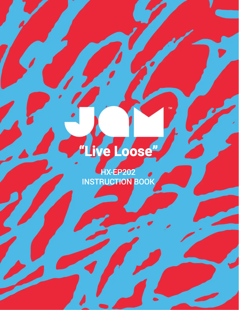 Image de la première page du manuel de l'appareil Live Loose HX-EP202