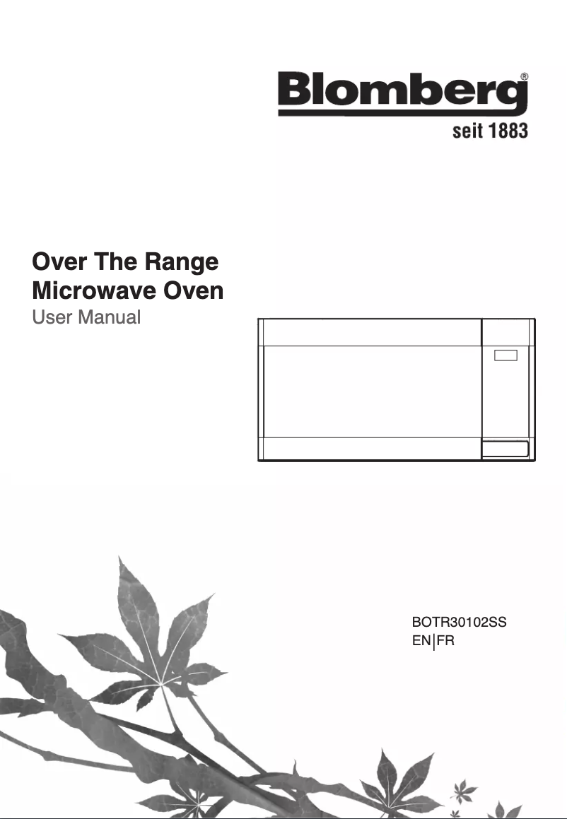 Image de la première page du manuel de l'appareil BOTR30102SS