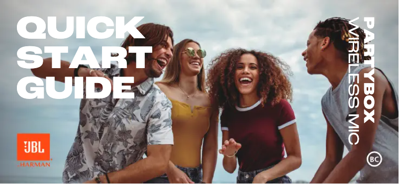 Page n°1 - Manuel utilisateur JBL Partybox Wireless Mic