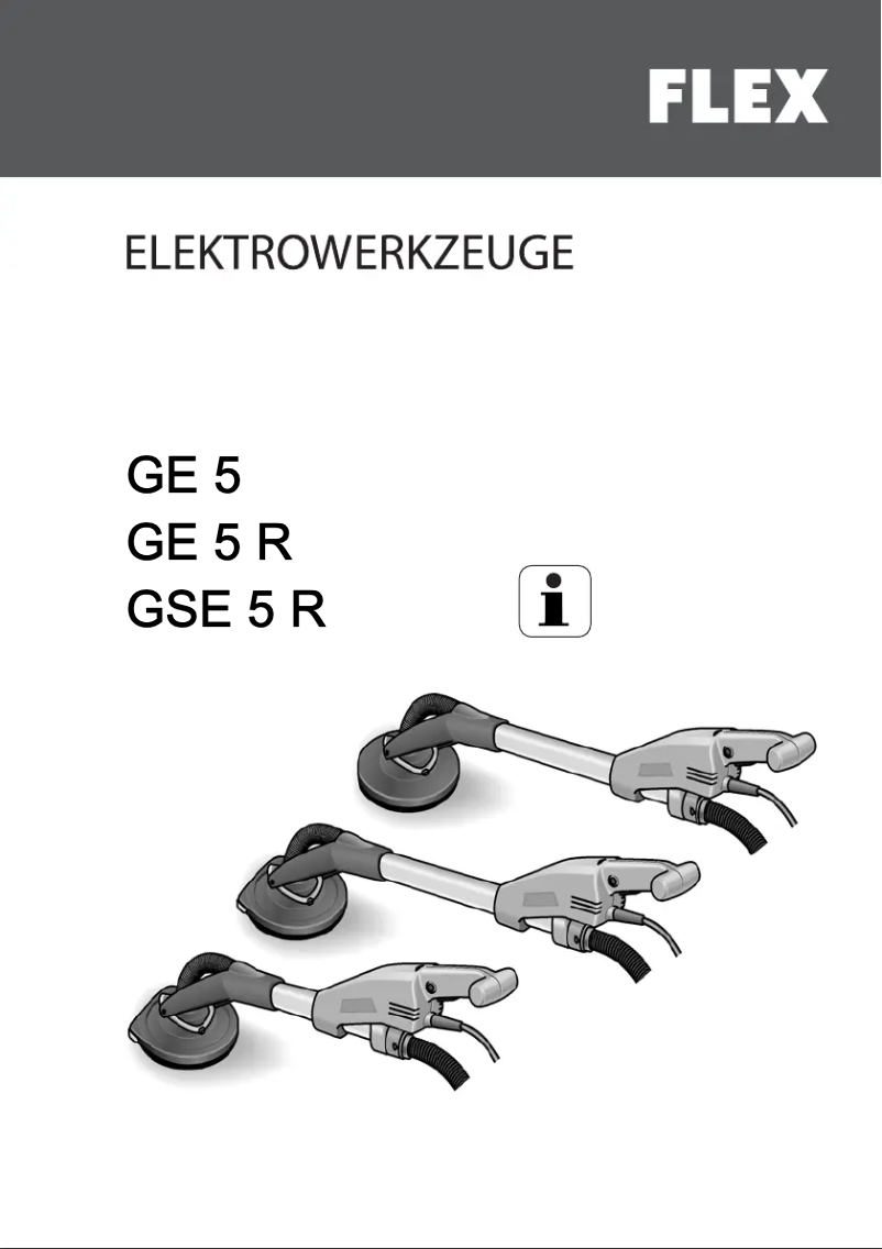Página 1 del manual Manual de usuario Flex GE 5 R