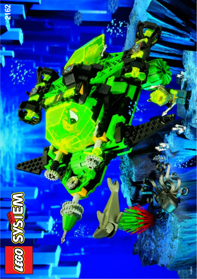 Página 1 del manual Manual de usuario Lego SUB-MOUNTAIN DRILLER