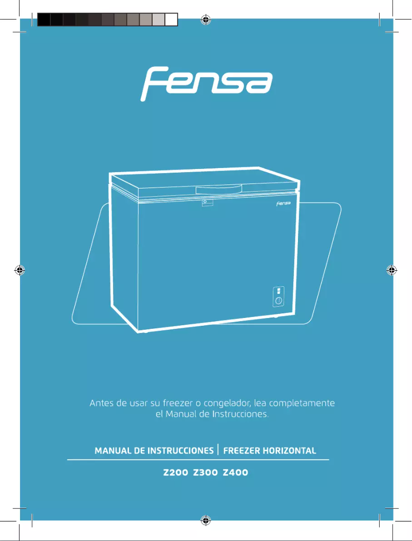 Page 1 de la notice Manuel utilisateur Fensa Z 200