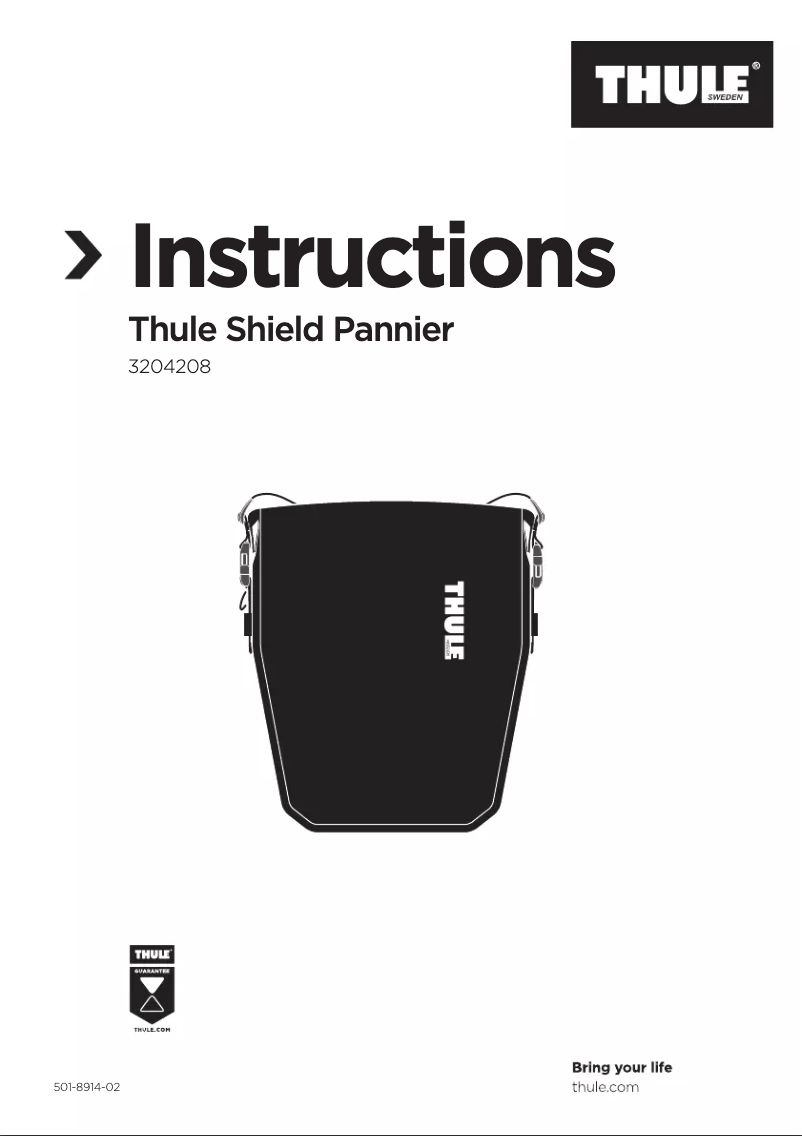 Page 1 de la notice Manuel utilisateur Thule Shield 3204208