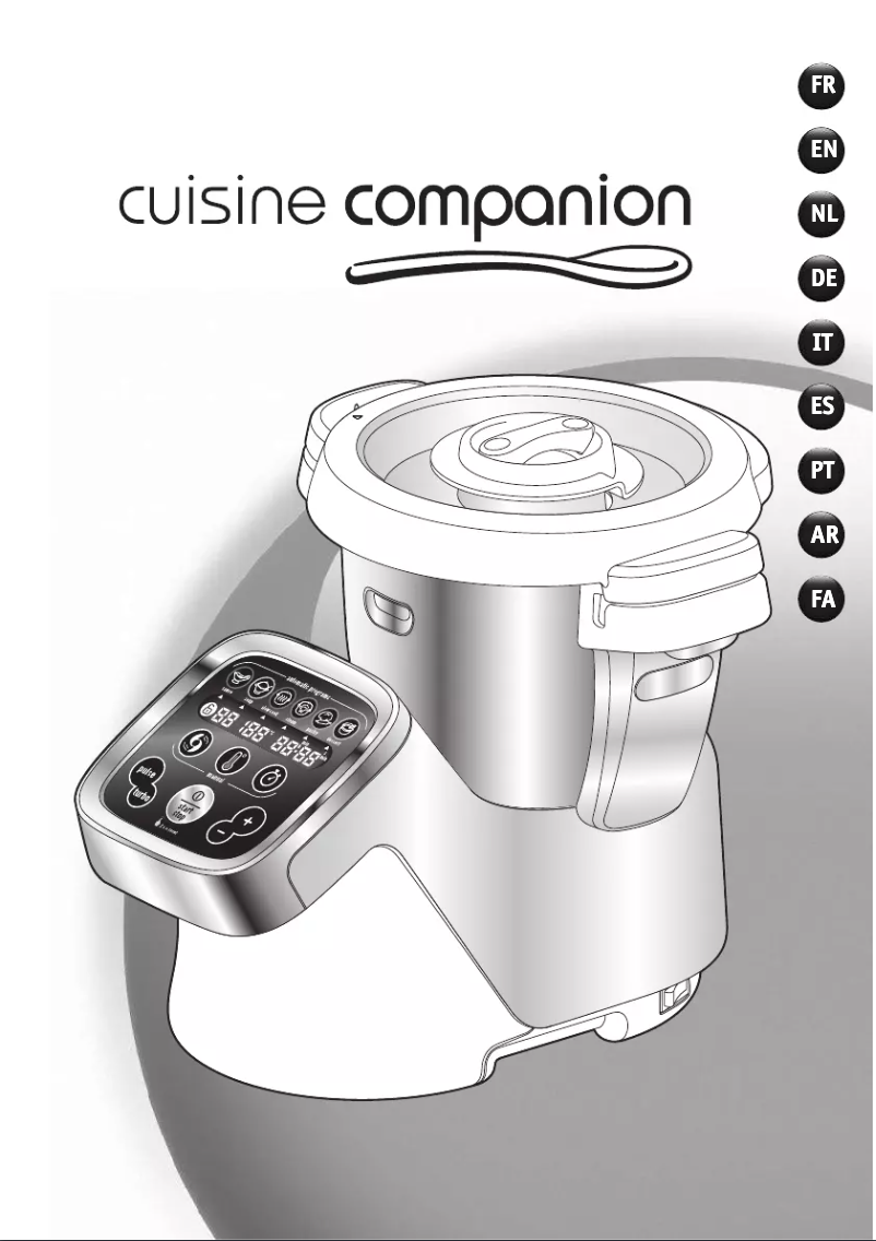 Page 1 de la notice Manuel utilisateur Tefal Cuisine Companion FE800A60