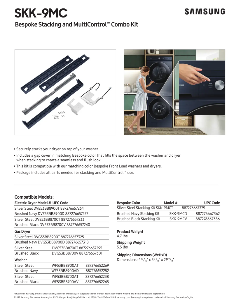 Image de la première page du manuel de l'appareil SKK-9MCD