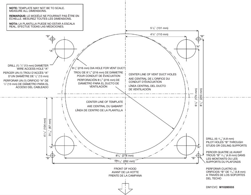 Page 1 de la notice Instructions / montage KitchenAid KVIB602DSS