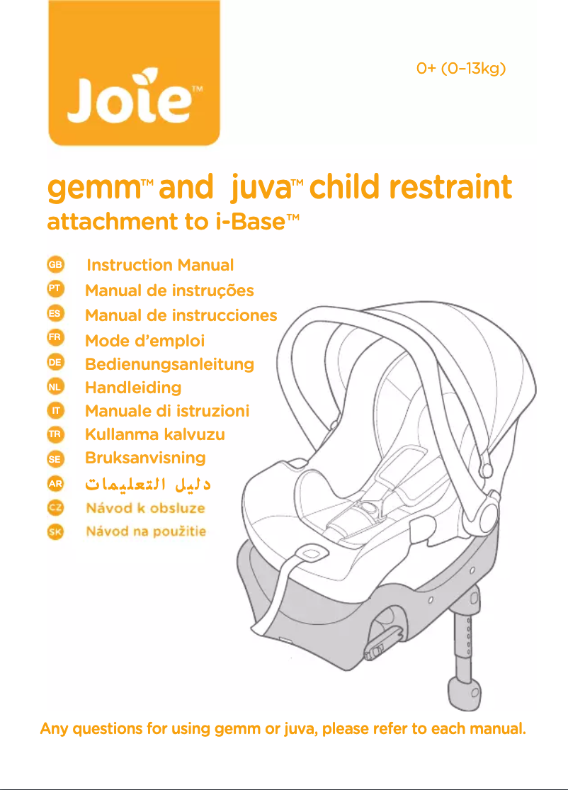 Image de la première page du manuel de l'appareil I-Base