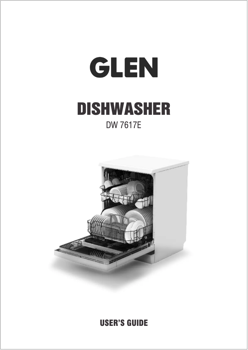 Page 1 de la notice Manuel utilisateur Glen DW 7617E