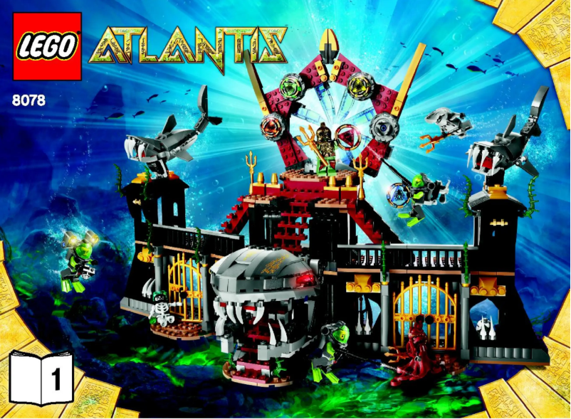 Page n°1 - Manuel utilisateur Lego Portal of Atlantis