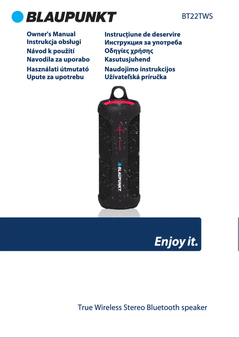 Image de la première page du manuel de l'appareil BT22TWS