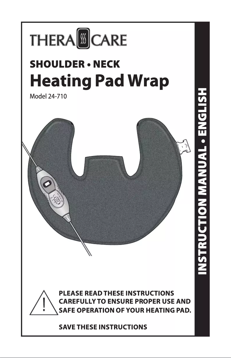 Page n°1 - Manuel utilisateur Veridian Healthcare Heating Pad Wrap 24-710