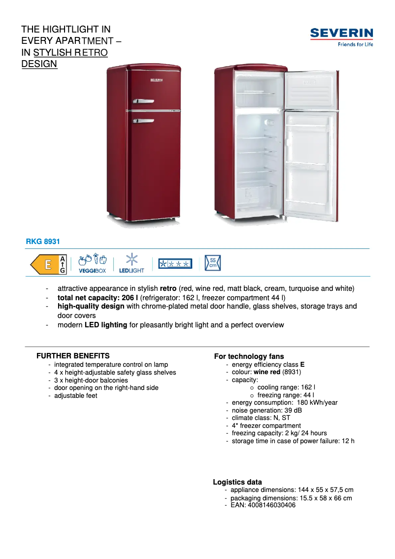 Image de la première page du manuel de l'appareil RKG 8931