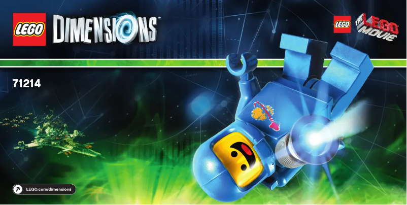 Page 1 de la notice Manuel utilisateur Lego Dimensions 71214