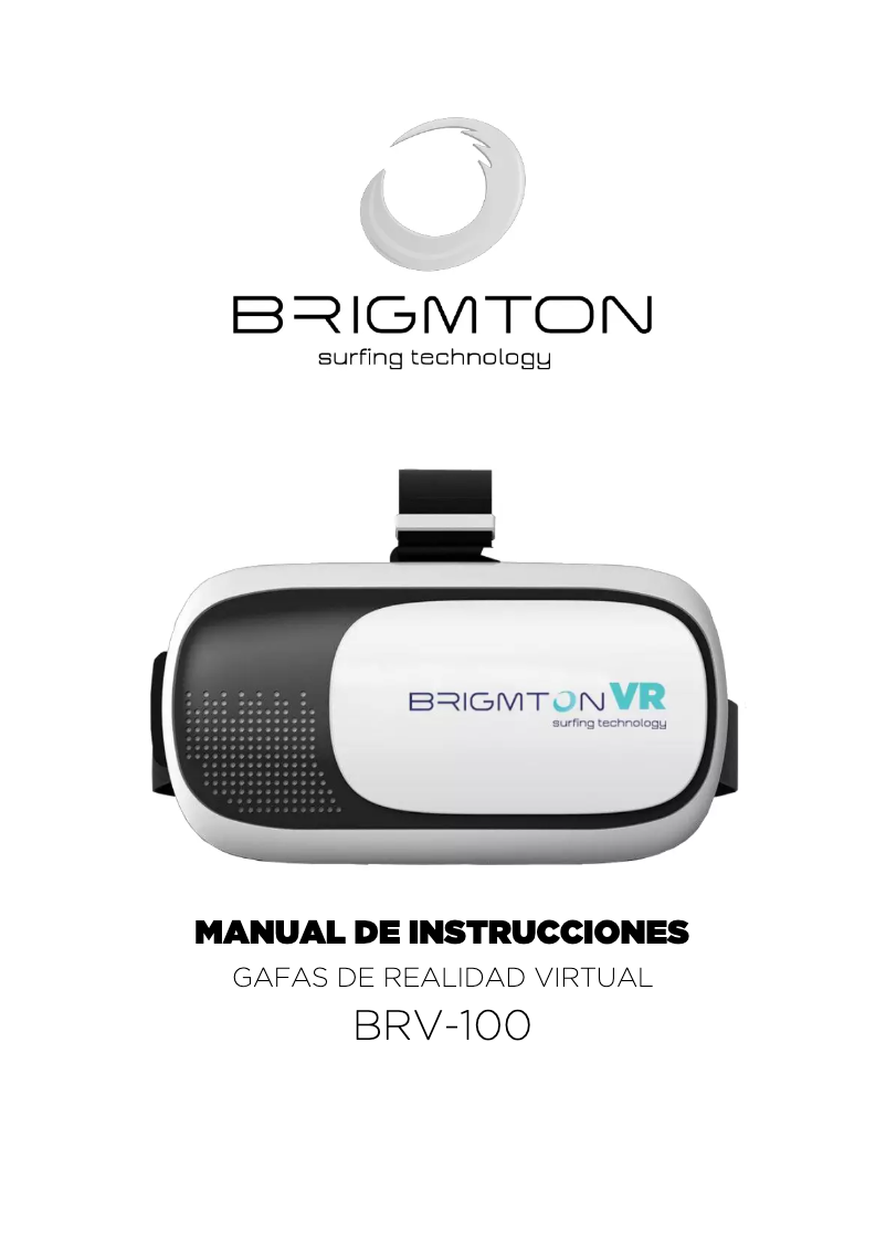 Page 1 de la notice Manuel utilisateur Brigmton BRV-100