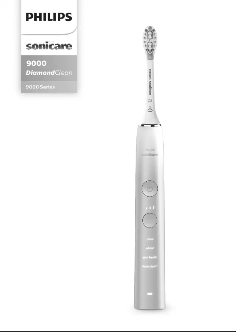 Page n°1 - Manuel utilisateur Philips Sonicare DiamondClean Smart HX9912