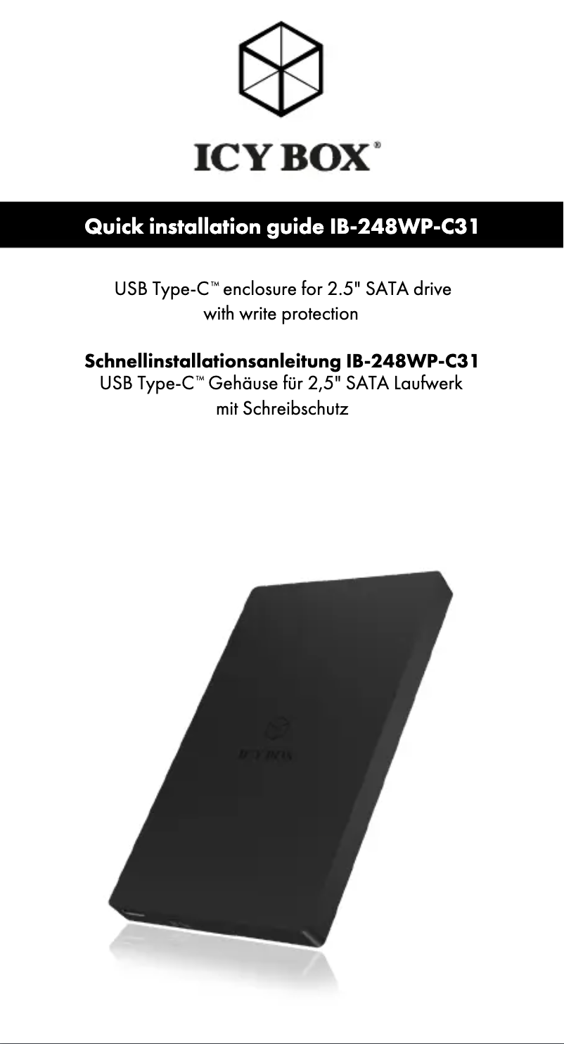 Image de la première page du manuel de l'appareil IB-248WP-C31