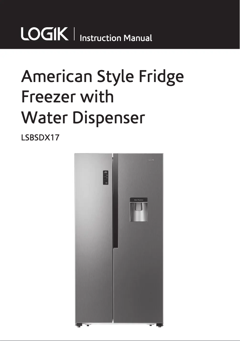 Page 1 de la notice Manuel utilisateur Logik LSBSDX17