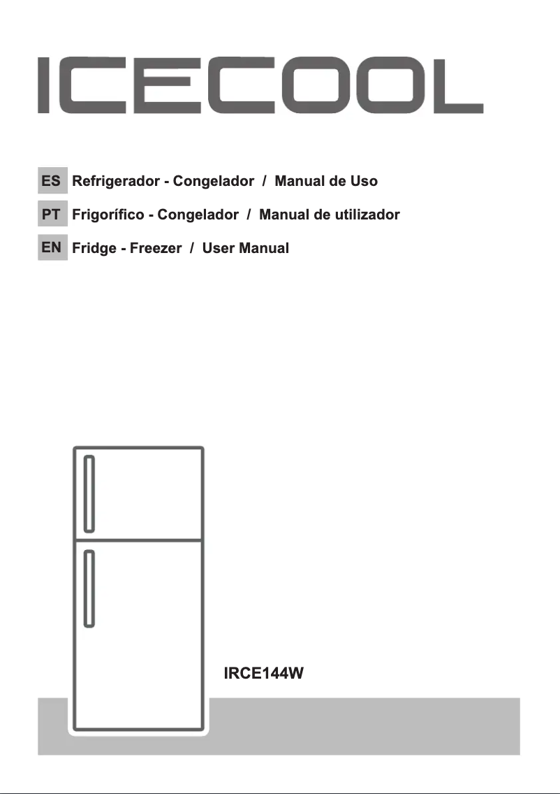 Image de la première page du manuel de l'appareil IRCE144W