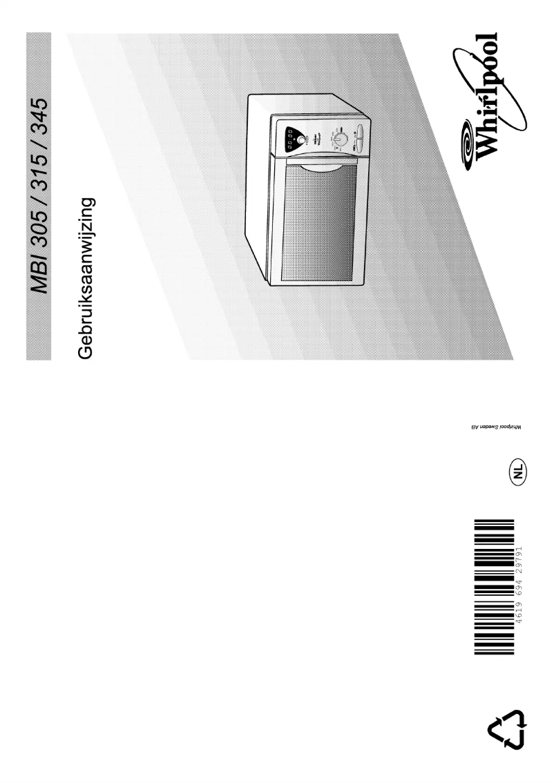 Imagen de la primera página del manual del dispositivo MBI 315