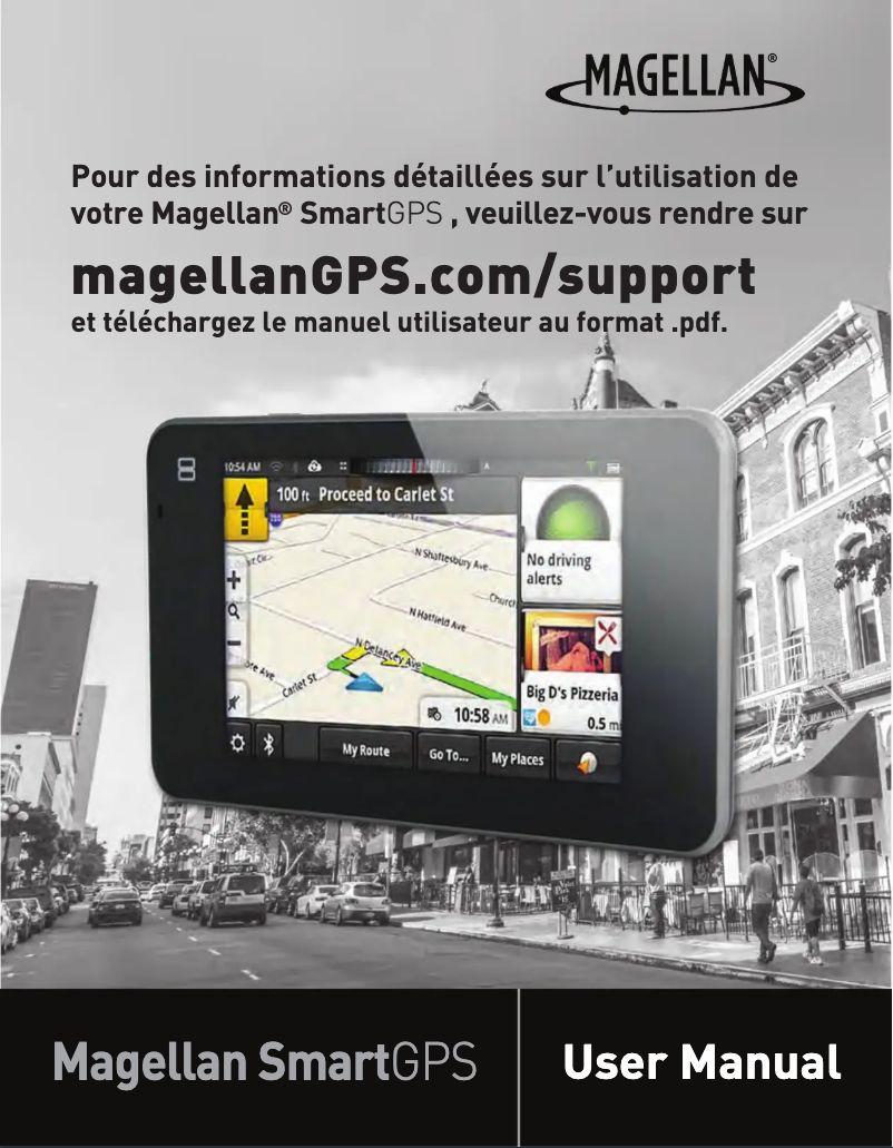 Image de la première page du manuel de l'appareil SmartGPS