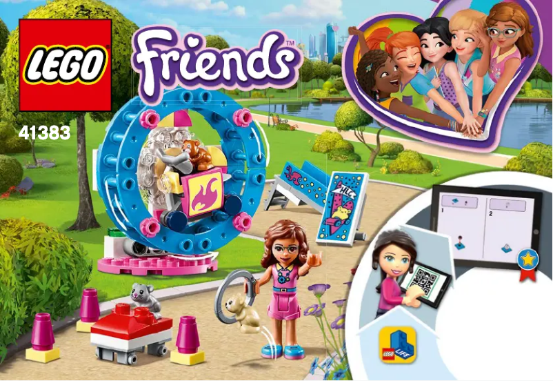 Page 1 de la notice Manuel utilisateur Lego Friends 41383