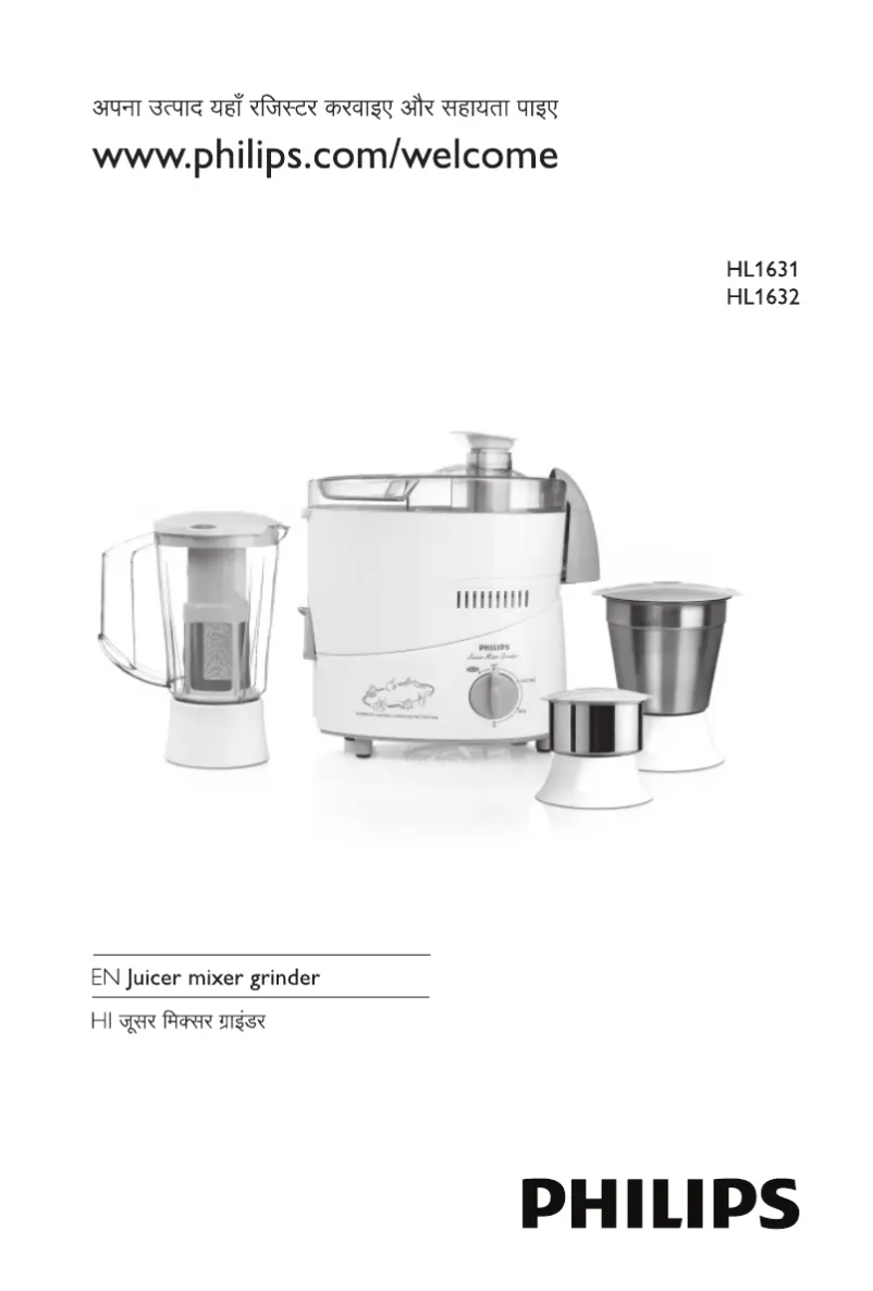 Image de la première page du manuel de l'appareil HL1631