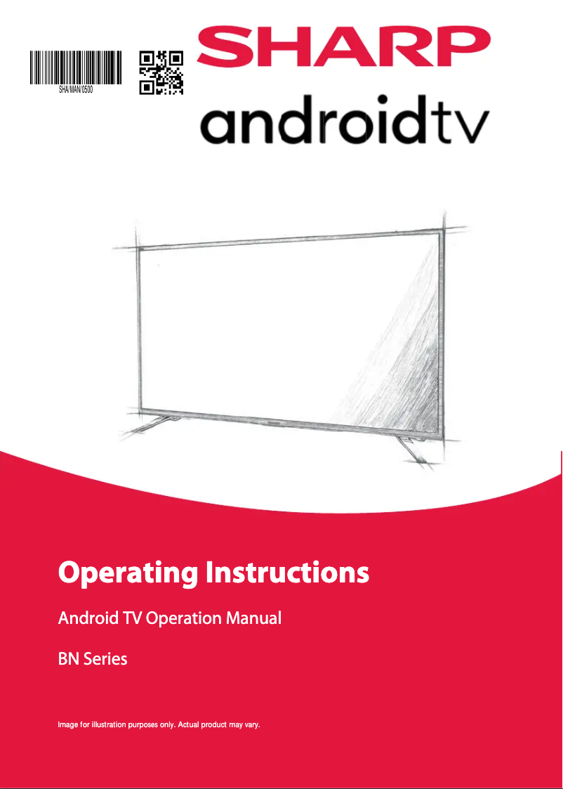 Page 1 de la notice Manuel utilisateur Sharp 42CL5KA