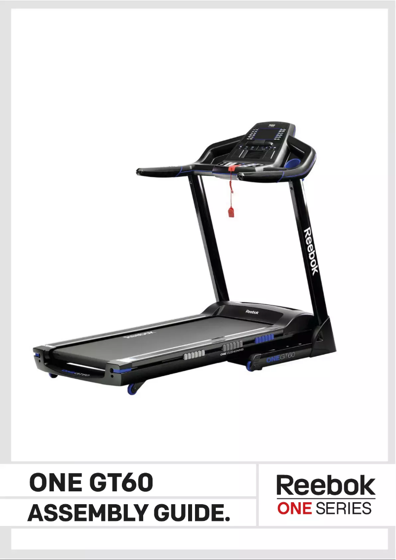 Page n°1 - Manuel utilisateur Reebok One GT60