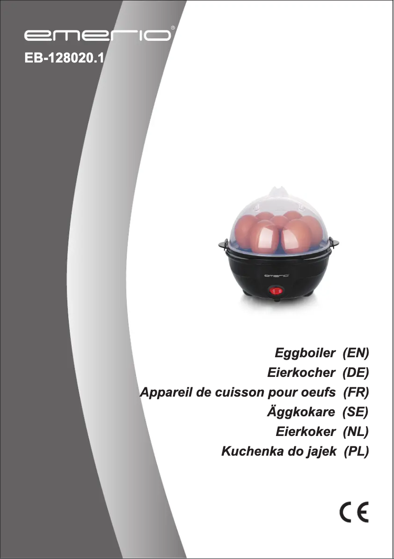 Image de la première page du manuel de l'appareil EB-128020