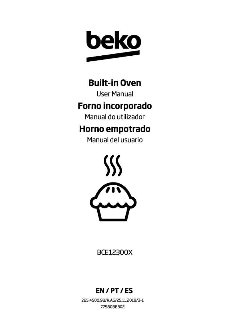 Page n°1 - Manuel utilisateur Beko BCE12300X