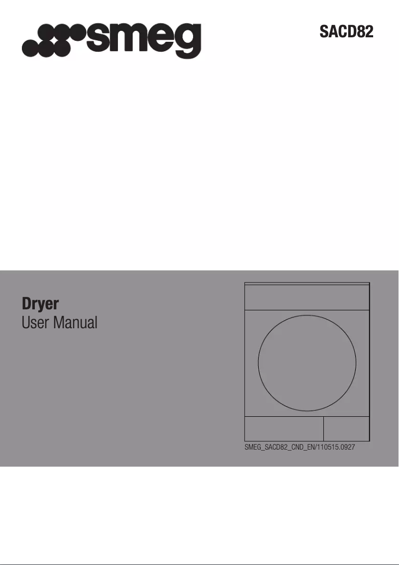 Image de la première page du manuel de l'appareil SACD82