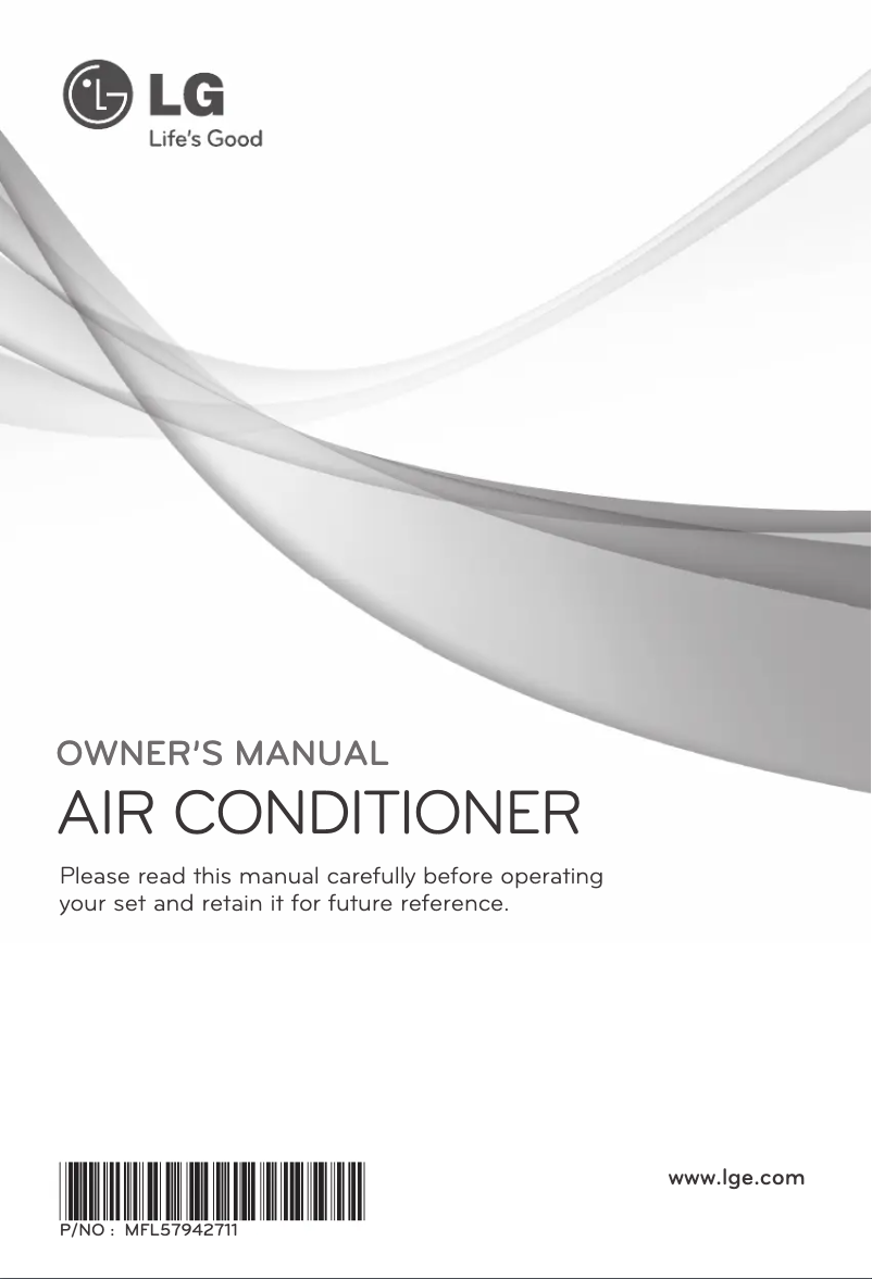 Page 1 de la notice Manuel utilisateur LG LSNH1264GB2