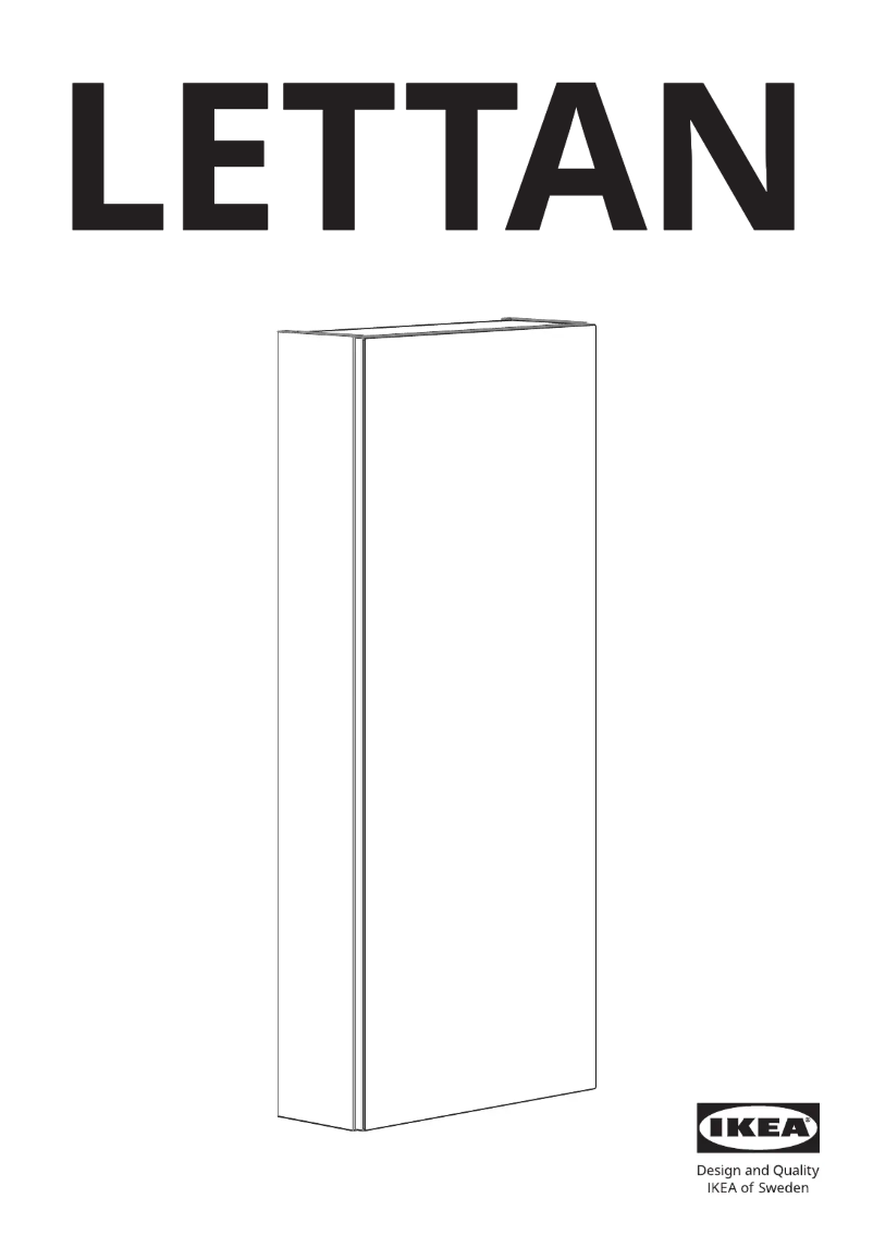 Image de la première page du manuel de l'appareil LETTAN 405.349.20