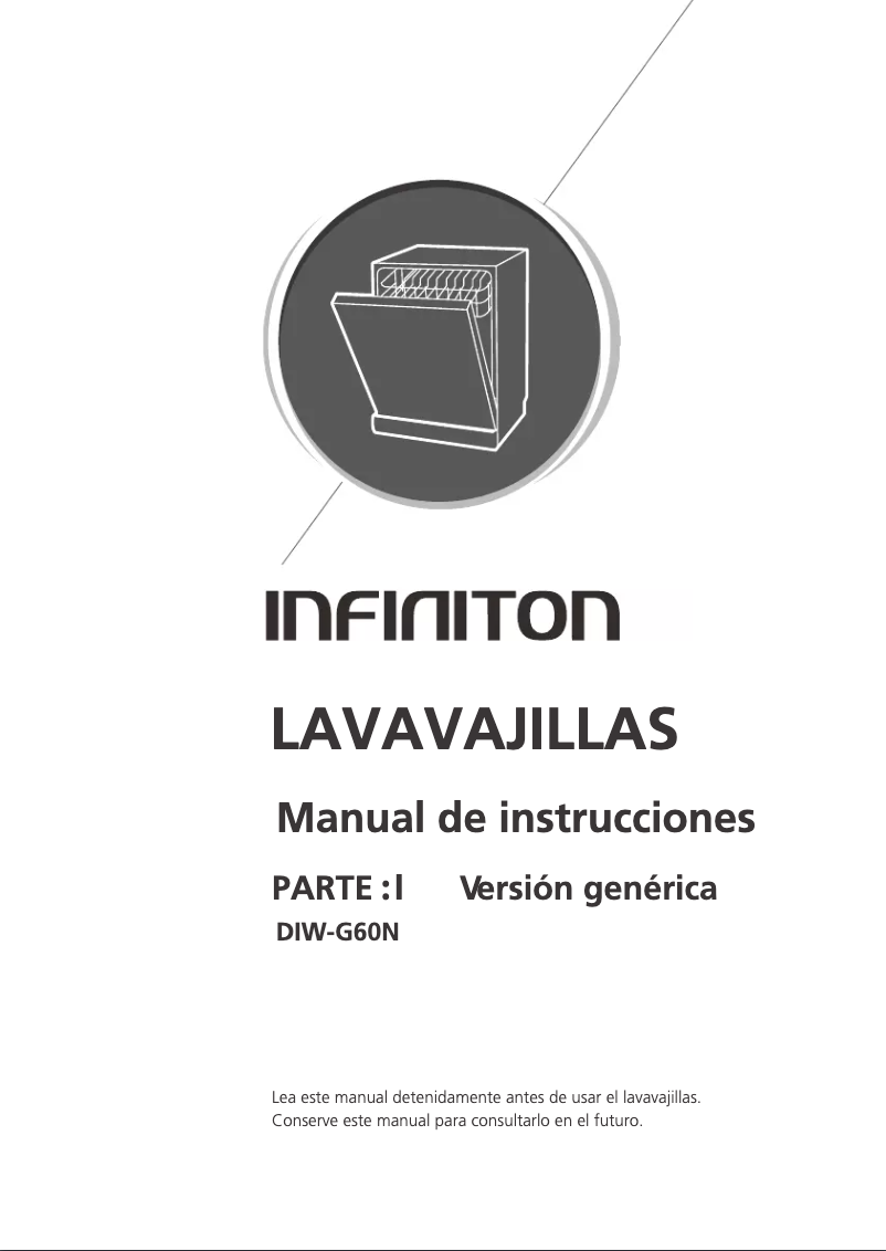 Page n°1 - Manuel utilisateur Infiniton DIW-G60N