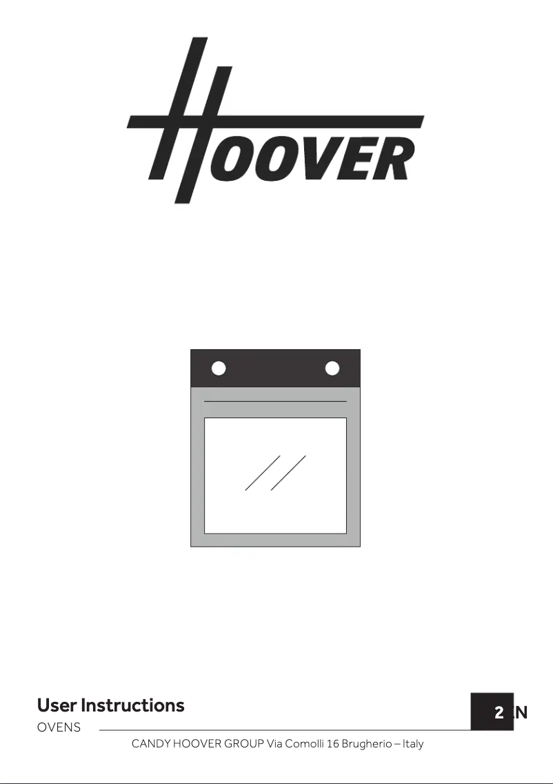 Page n°1 - Mode d'emploi Hoover H-OVEN 300 HOC3858IN