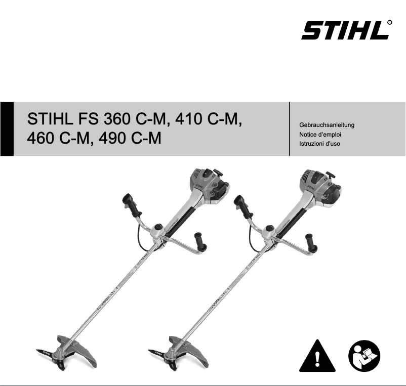 Page 1 de la notice Manuel utilisateur Stihl FS 460 C-EM