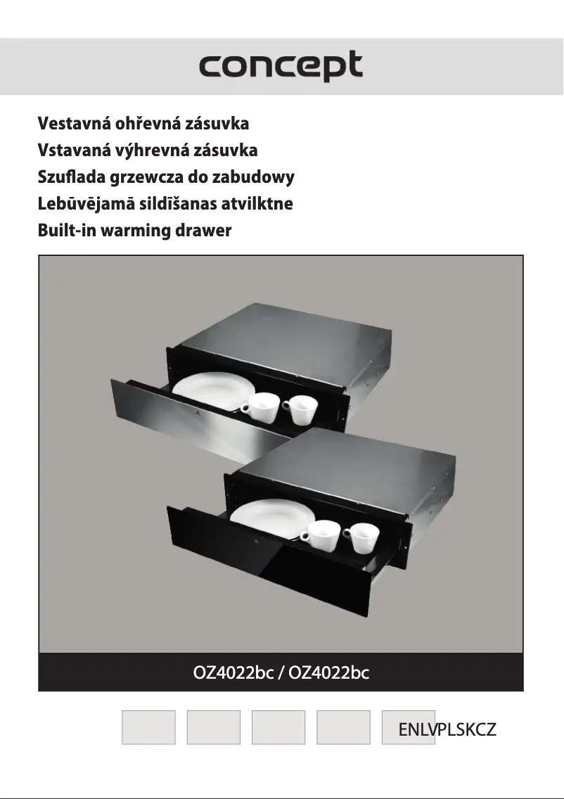 Page n°1 - Manuel utilisateur Concept OZ4022bc