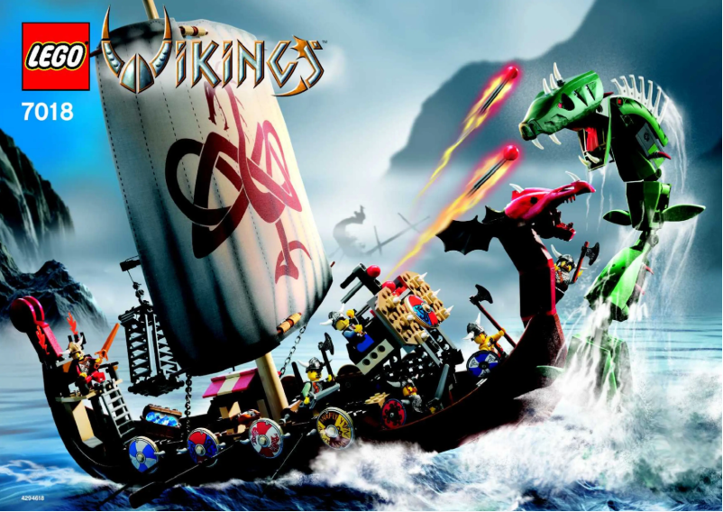 Page n°1 - Manuel utilisateur Lego Viking Ship challenges the Midgard Serpe