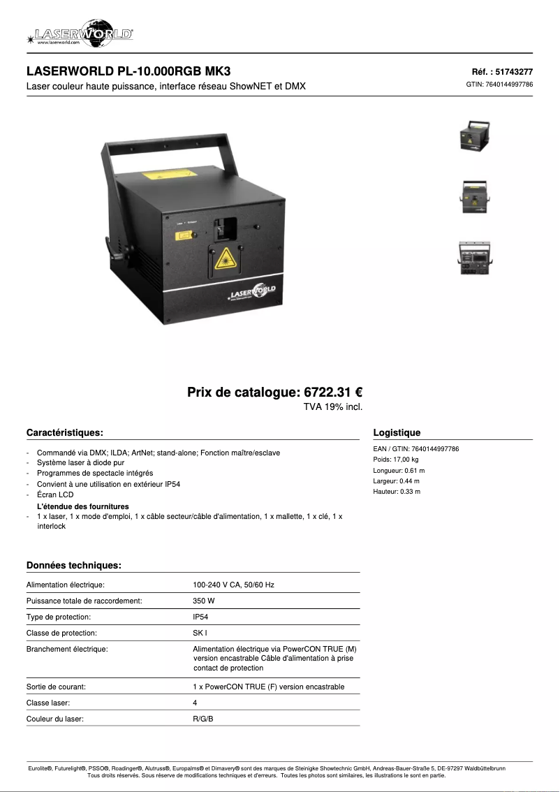Image de la première page du manuel de l'appareil PL-10 MK3