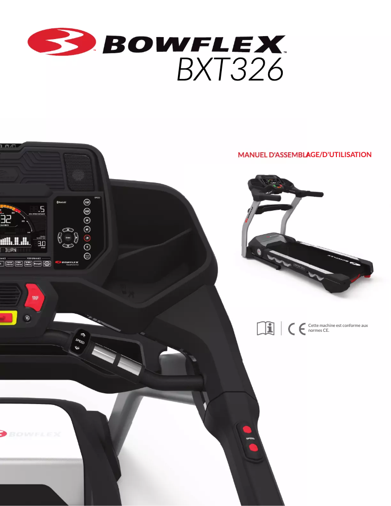 Page 1 de la notice Instructions / montage Bowflex BXT16