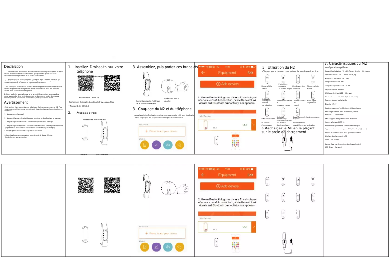 Page n°1 - Manuel utilisateur Prixton AT400