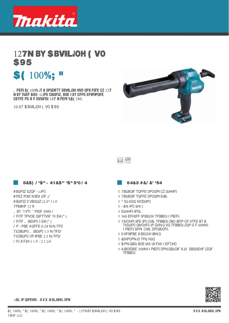 Image de la première page du manuel de l'appareil CG100DZA