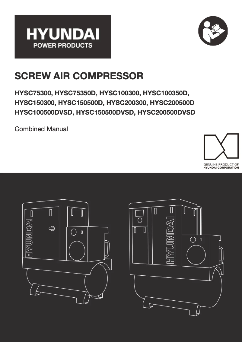 Image de la première page du manuel de l'appareil HYSC200500DVSD
