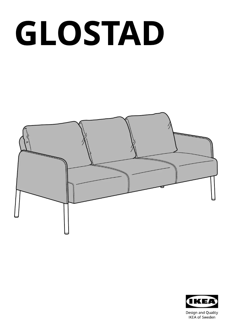 Image de la première page du manuel de l'appareil GLOSTAD 005.732.87